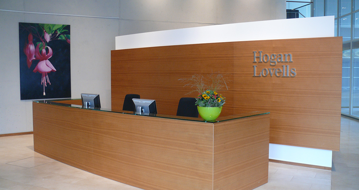 Hogan Lovells Dusseldorf office interior